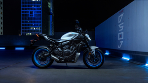 2025, Yamaha MT-07, Night, 4K wallpaper