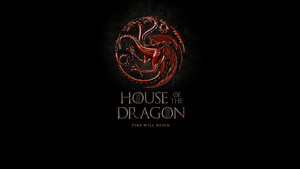 House of the Dragon, Game of Thrones, HBO series, 2022 Series, TV series, Black background, 4K wallpaper