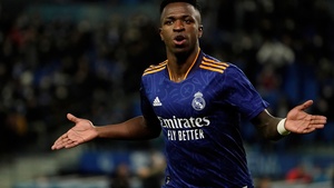 Vinicius Junior, Brazilian, Football player, Vini Jr, Soccer, Real Madrid, 4K wallpaper