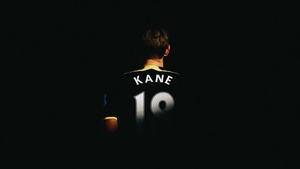 Harry Kane, Jersey, English Football Player, Black background, Soccer Player, 4K wallpaper