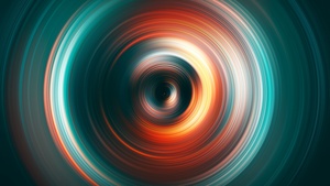 Circles, Hypnosis, Rings, Colorful, 4K wallpaper