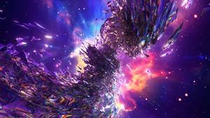 Swarm, Colorful, Cataclysm, Extinction, Rainbow, Psychedelic, 4K wallpaper