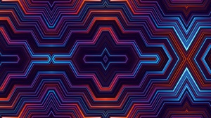 Symmetry, Geometric, Colorful, Lines, Kaleidoscope, Abstract lines, 4K wallpaper