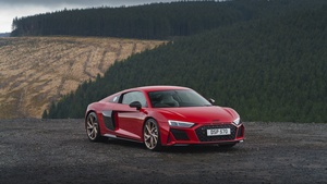 Audi R8 V10 performance RWD, 2022, 4K wallpaper