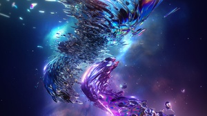 Swarm, Cataclysm, Extinction, Colorful, Nebula, Psychedelic, 4K wallpaper