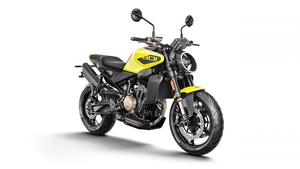 Husqvarna Vitpilen 801, 2025, White background, 4K wallpaper