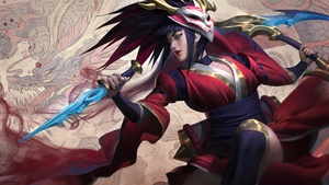 League of Legends, Akali, 4K wallpaper