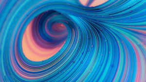 Droplets, Macro, Blue background, Twisted, 4K wallpaper