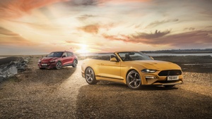Ford Mustang, Ford Mustang Mach-E, 2022, 4K wallpaper