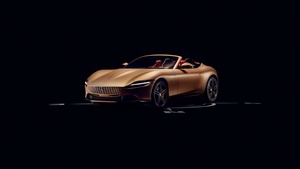 Ferrari Roma Spider, Tailor Made, Black background, 2024, 4K wallpaper