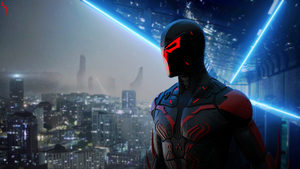 Spider-Man 2099, Superhero, Marvel Comics, Concept Art, Spiderman, 4K wallpaper