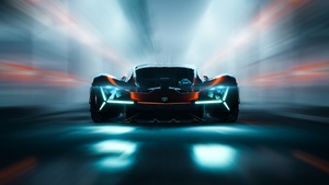 Lamborghini Terzo Millennio, Concept cars, Supercars, Digital composition, Hypercars, 4K wallpaper