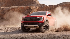 Ford Ranger Raptor, Off-Road SUV, Off-roading, 2023, Four-wheel drive, Rugged, Tough, 4K wallpaper