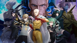 One Punch Man, King, Saitama, Sonic, 4K wallpaper
