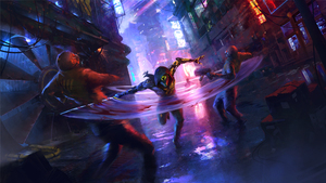 Ghostrunner, Neon, PC Games, PlayStation 4, Xbox One, Nintendo Switch, Amazon Luna, PlayStation 5, Xbox Series X and Series S, Cyberpunk, 4K wallpaper
