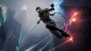 Ghostrunner, Xbox One, PC Games, PlayStation 4, Nintendo Switch, Amazon Luna, PlayStation 5, Xbox Series X and Series S, Cyberpunk, 4K wallpaper