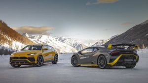 Lamborghini Huracan EVO, Lamborghini Urus, 4K wallpaper