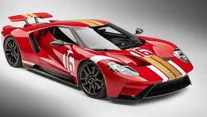 Ford GT, Sports cars, 2022, Red cars, 4K wallpaper