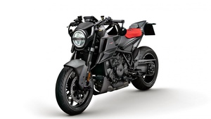 KTM 1290 Super Duke R, White background, 4K wallpaper