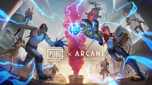 PUBG MOBILE, Arcane: League of Legends, Jinx, Vi (LoL), 4K wallpaper
