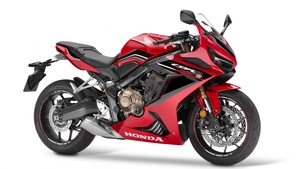 Honda CBR650R, Sports bikes, 2022, White background, 4K wallpaper