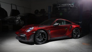 TopCar Porsche 911 Turbo S Stinger GTR Carbon Edition, 2022, 4K wallpaper