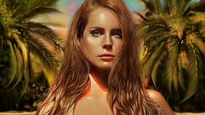 Lana Del Rey, Portrait, American singer, Digital Art, 4K wallpaper