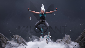 Jett, Ninja, Valorant, PC Games, 4K wallpaper
