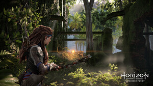 Horizon Forbidden West, PlayStation 4, Aloy, Gameplay, 2022 Games, PlayStation 5, 4K wallpaper