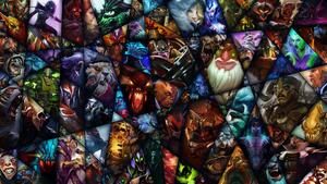 Dota 2, Game Art, Character art, Video Game, Multiplayer games, 4K wallpaper