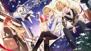 Genshin Impact, Party, Lumine, Paimon, Mavuika, 4K wallpaper