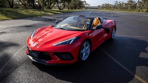 Chevrolet Corvette Stingray Convertible, 2024, Sports cars, 4K wallpaper