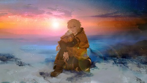 Thorfinn, Vinland Saga, Anime series, Sunset, 4K wallpaper