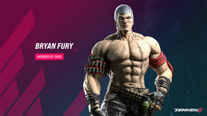 Tekken 8, Bryan Fury, 4K wallpaper