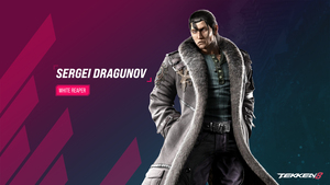 Sergei Dragunov, Tekken 8, 4K wallpaper