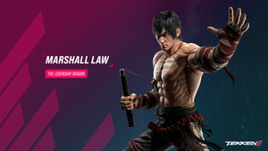 Tekken 8, Marshall Law, Bruce Lee, 4K wallpaper