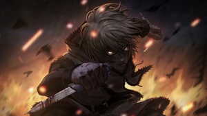 Thorfinn, Vinland Saga, 4K wallpaper