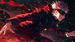 Satoru Gojo, AI art, Jujutsu Kaisen, 4K wallpaper