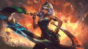 Qiyana, League of Legends, 4K wallpaper