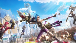 Jinx, BGMI, PUBG, Arcane, Crossover, 2022 Games, 4K wallpaper