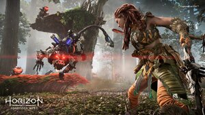 Horizon Forbidden West, Aloy, Gameplay, 2022 Games, PlayStation 4, PlayStation 5, 4K wallpaper