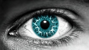 Eye, Iris, Blue eyes, Closeup, Macro, 4K wallpaper