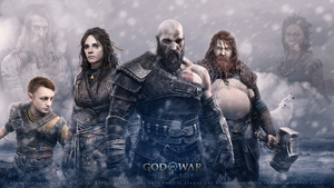 God of War Ragnarök, 2022 Games, PlayStation 4, PlayStation 5, 4K wallpaper