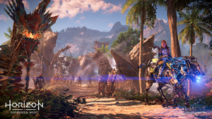 Horizon Forbidden West, Game Art, Aloy, Gameplay, 2022 Games, PlayStation 4, PlayStation 5, 4K wallpaper