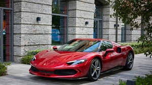 Ferrari 296 GTB, Plug-In Hybrid, Hybrid sports car, 2022, 4K wallpaper