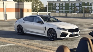 BMW M8 Competition Gran Coupé, 2022, Sports sedan, 4K wallpaper