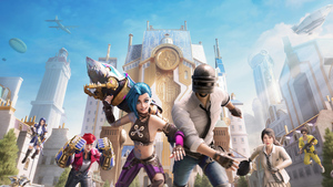 BGMI, Jinx, PUBG, Arcane, Crossover, 2022 Games, 4K wallpaper