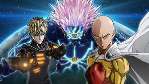 One Punch Man, Game Art, Saitama, Genos, PlayStation 4, Xbox One, PC Games, 4K wallpaper