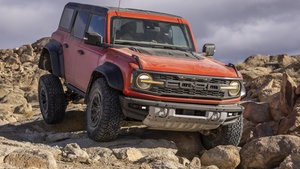 Ford Bronco Raptor, Off-Road SUV, Off-roading, 2022, Four-wheel drive, Rugged, Tough, 4K wallpaper