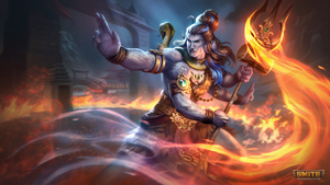 Smite, Lord Shiva, The Destroyer, 2022 Games, 4K wallpaper